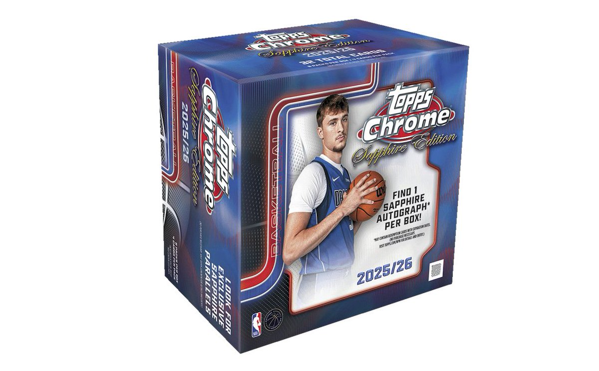 **2025-26 Topps Chrome Basketball Sapphire 1 Box Pick Your Player Break #05 Special Lite Exclusive!!!