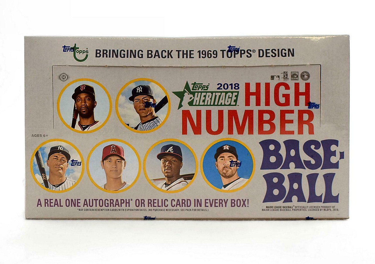 2018 Topps Heritage High Number Hobby 1 Box Break Random Team #04 - TheBlez