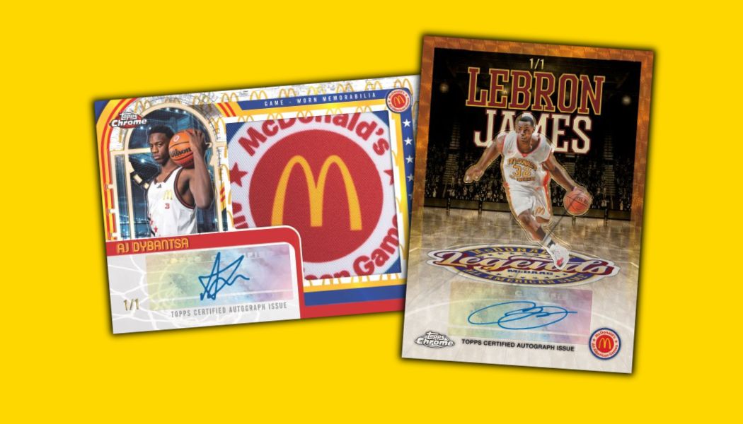 *2025 Topps Chrome McDonalds All-American Basketball 12 Box Full Case Pick Your Color Break #12(BREAKS WEDNESDAY!)