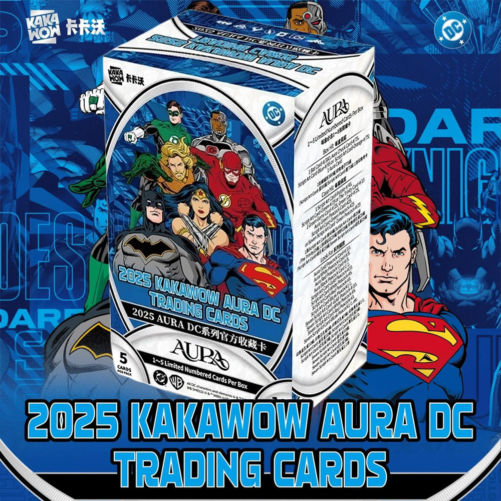 2025 Kakawow Aura DC Comics 2 Box Pick Your Parallel/Set #06