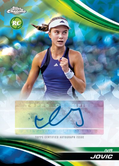 **2025 Topps Chrome Tennis Sapphire 10 Box Full Case Pick Your Player #01 (BOUNTIES)(NEW TO THE STORE)