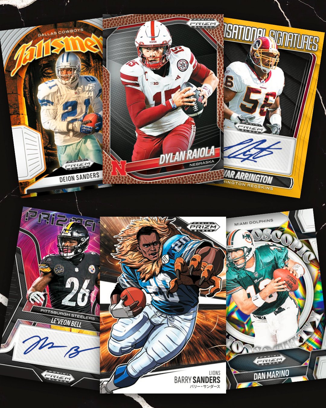 ***2025 Panini Prizm Black Hobby Football 12 Box NFL Pick Your Color PYC #01