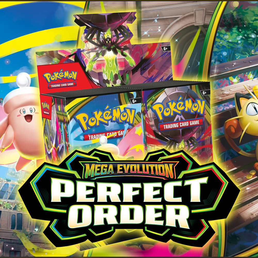 2026 Pokemon Mega Evolution - Perfect Order 1 Booster Box Pick Your Type #32