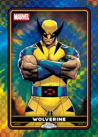 **2025 Topps Chrome Deadpool Hobby 12 Box Full Case Pick Your Parallel #03 (SLASSSHED W/ 3 CLAWS)