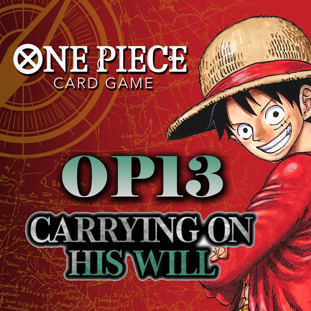 2025 One Piece Card Game - OP13 Carrying on His Will 1 Box Random Number #07
