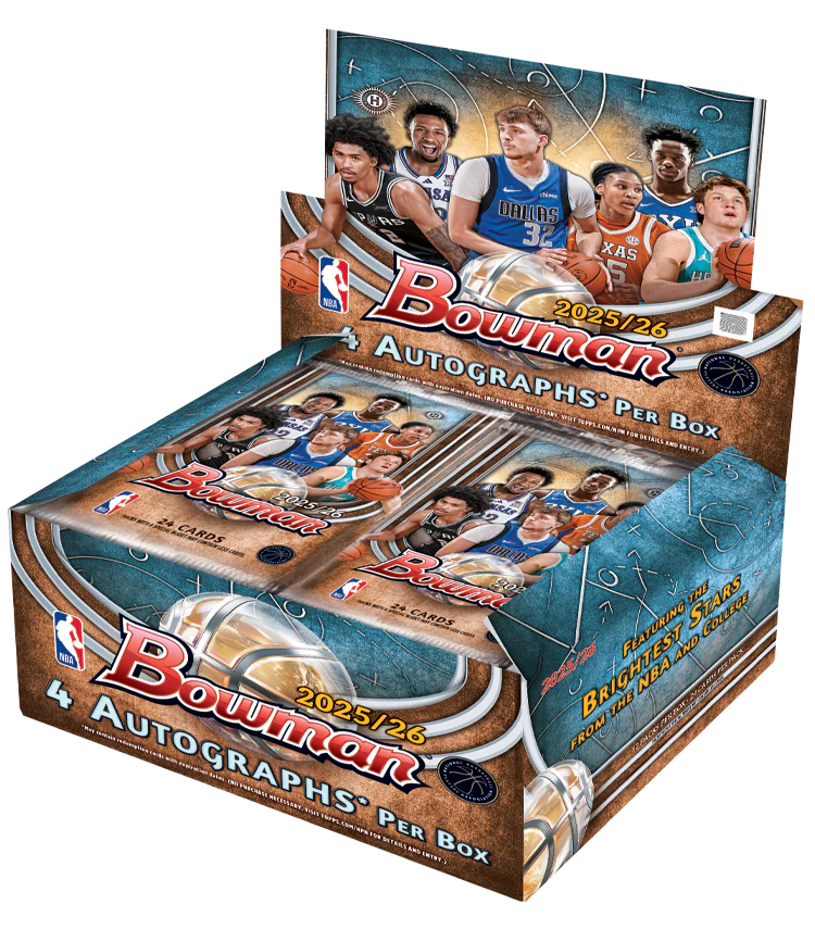 2025-26 Bowman Basketball Jumbo Basketball 8 Box Full Case Pick Your Player Break #10