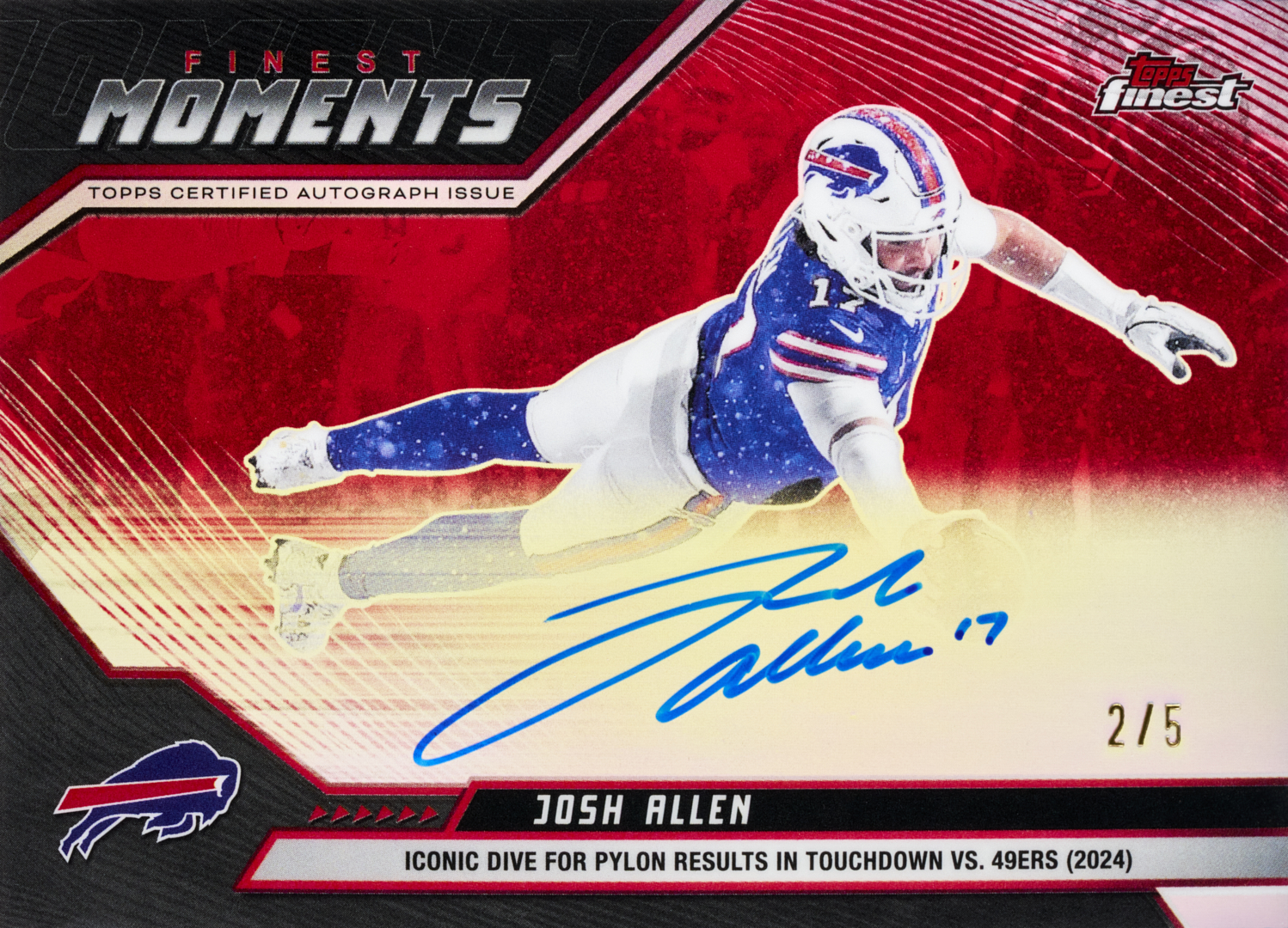 **2025 Topps Finest Football Hobby 8 Box Full-Case NFL Pick Your Player PYP #01 Bounties! FRI RELEASE!