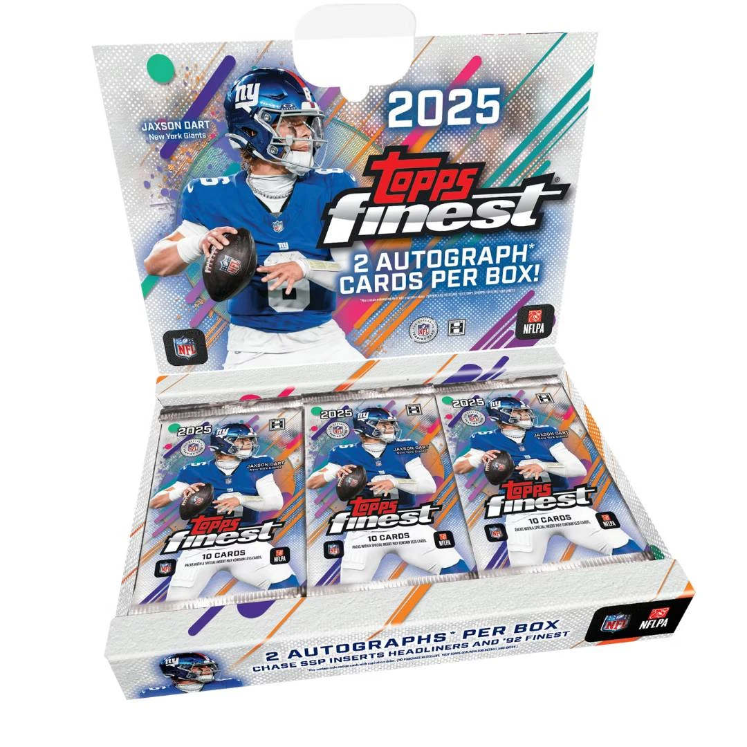 2025 Topps Finest Football Hobby 2 Box NFL Pick Your Team #05 ($3,300 New Bounty Rules!) FRI RELEASE!