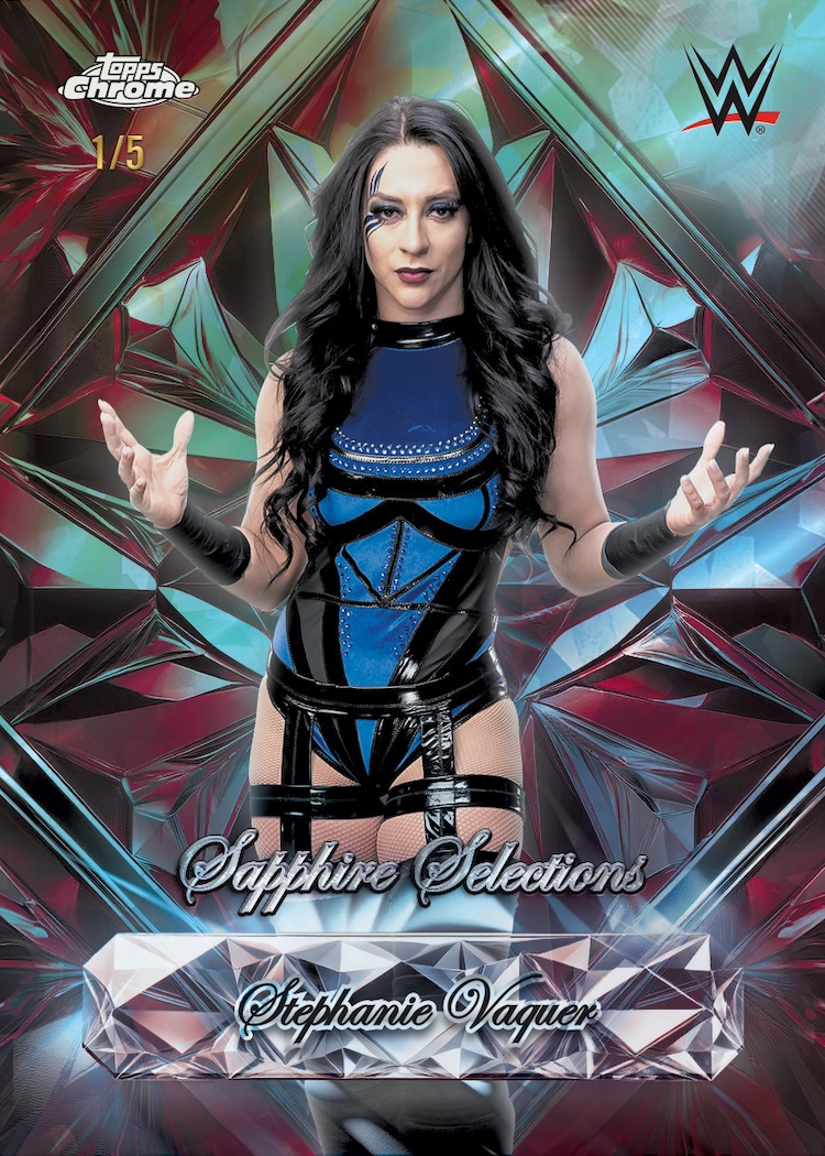 *2026 Topps Chrome WWE Sapphire 10 Box Full Case Pick Your Wrestler #06