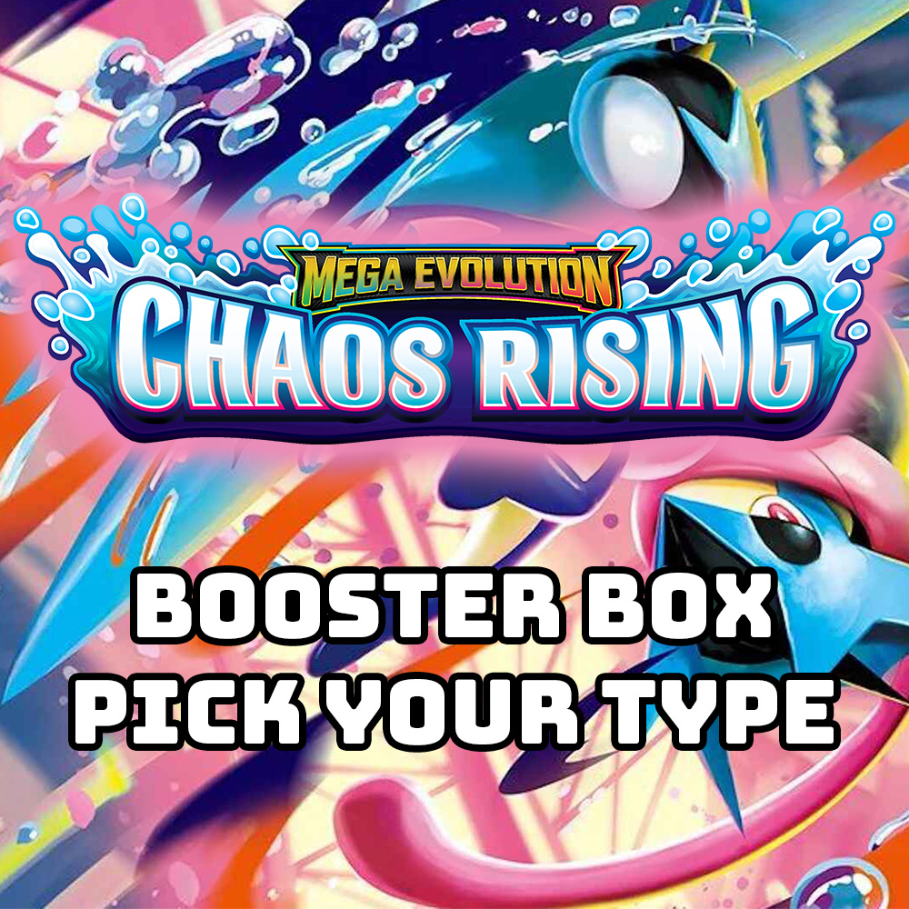 2026 Pokemon Mega Evolution - Chaos Rising 1 Booster Box Pick Your Type #19