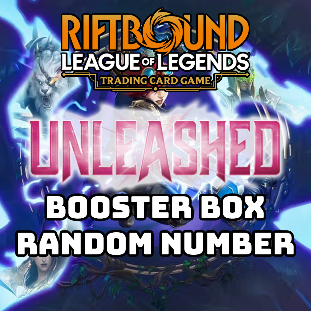 2026 Riftbound League of Legends - Unleashed 1 Box Random Serial #12