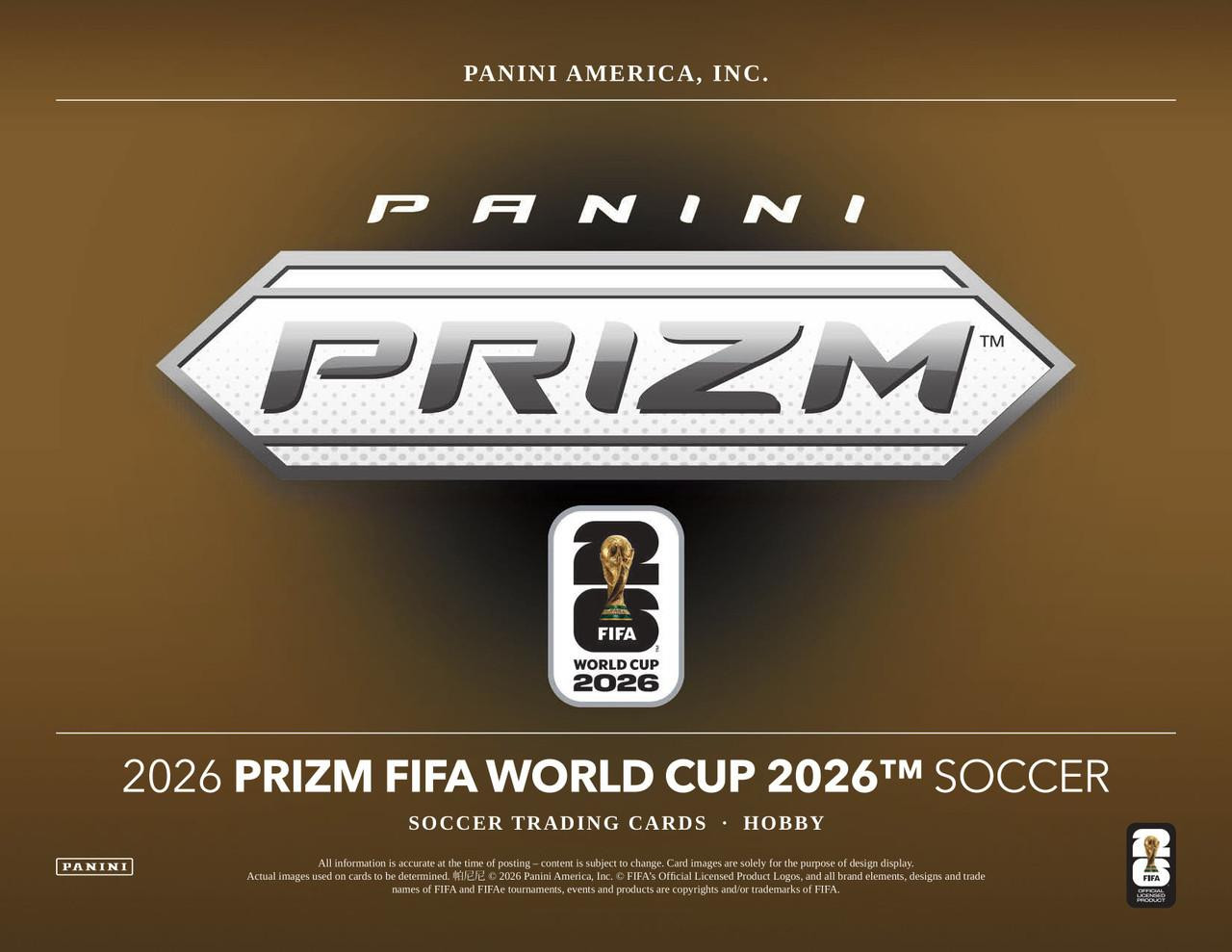 ***2026 Panini Prizm FIFA World Cup Soccer Hobby 12 Box Full Case Pick Your Color PYC #01 (FRI RELEASE! VERY LIMITED!) 1ST BREAK 9AM!