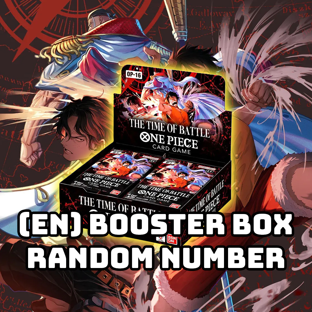 2026 One Piece Card Game (OP-16) Time of the Battle (ENGLISH) 1 Box Random Number #19