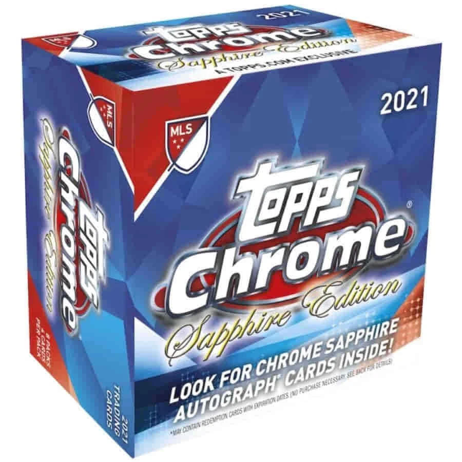 *2021 Topps Chrome MLS Sapphire 2 Box Random Serial Break #01 Loose! Only Break!