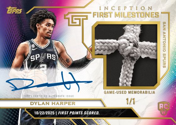 **2025-26 Topps Inception Basketball 8 Box Full Case NBA Pick Your Player Break #02 (THURS RELEASE) BOUNTIES!
