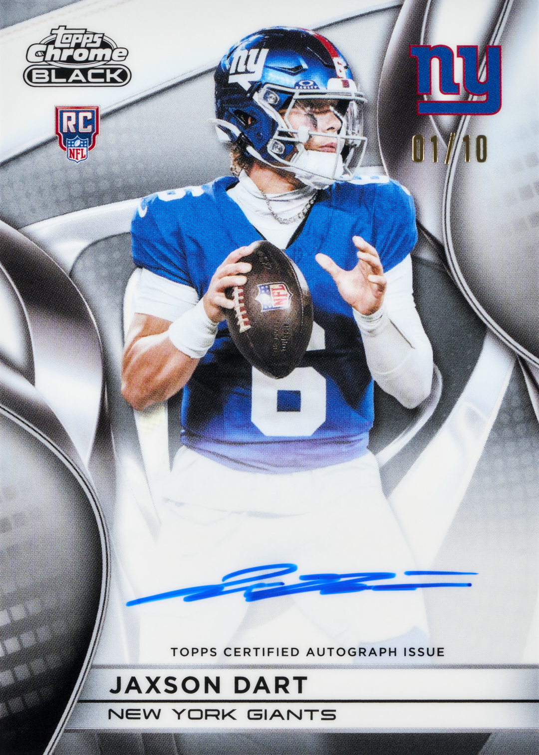 2025 Topps Chrome Black Football Hobby 12 Box Full Case Pick Your Team #01 ($5,700 Rolling Bounty) FRIDAY RELEASE!