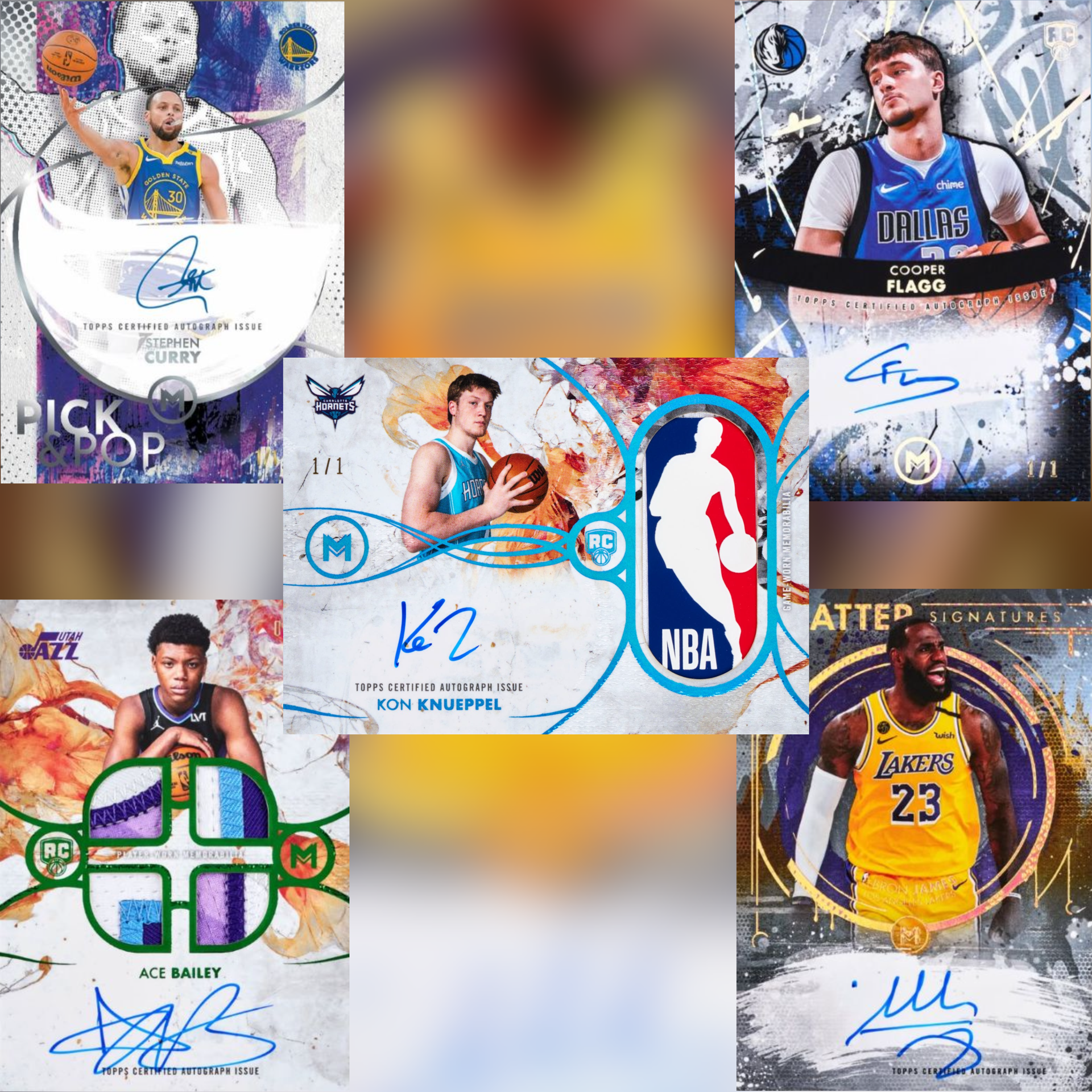2025-26 Topps Motif Basketball 3 Box Full Case NBA Pick Your Player Break #08