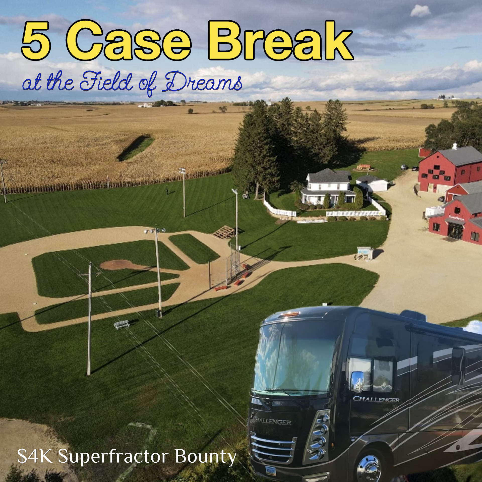 **2025-26 Bowman Hobby Basketball 5 Case (60 Boxes) Full Case Pick Your Player #91 Progressive Bounty $4000! Sunday JAGS MOTORHOME