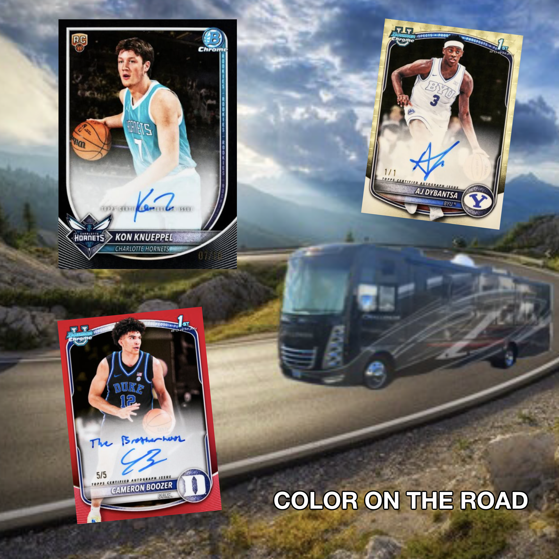 2025-26 Bowman Basketball Jumbo Basketball 8 Box Full Case Pick Your Color Break #49 FRIDAY FROM JAGS MOTORHOME