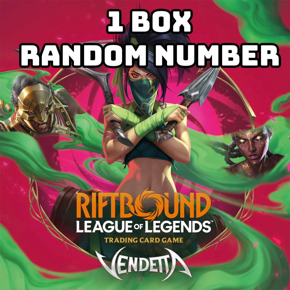 2026 Riftbound League of Legends - Vendetta 1 Box Random Number #11