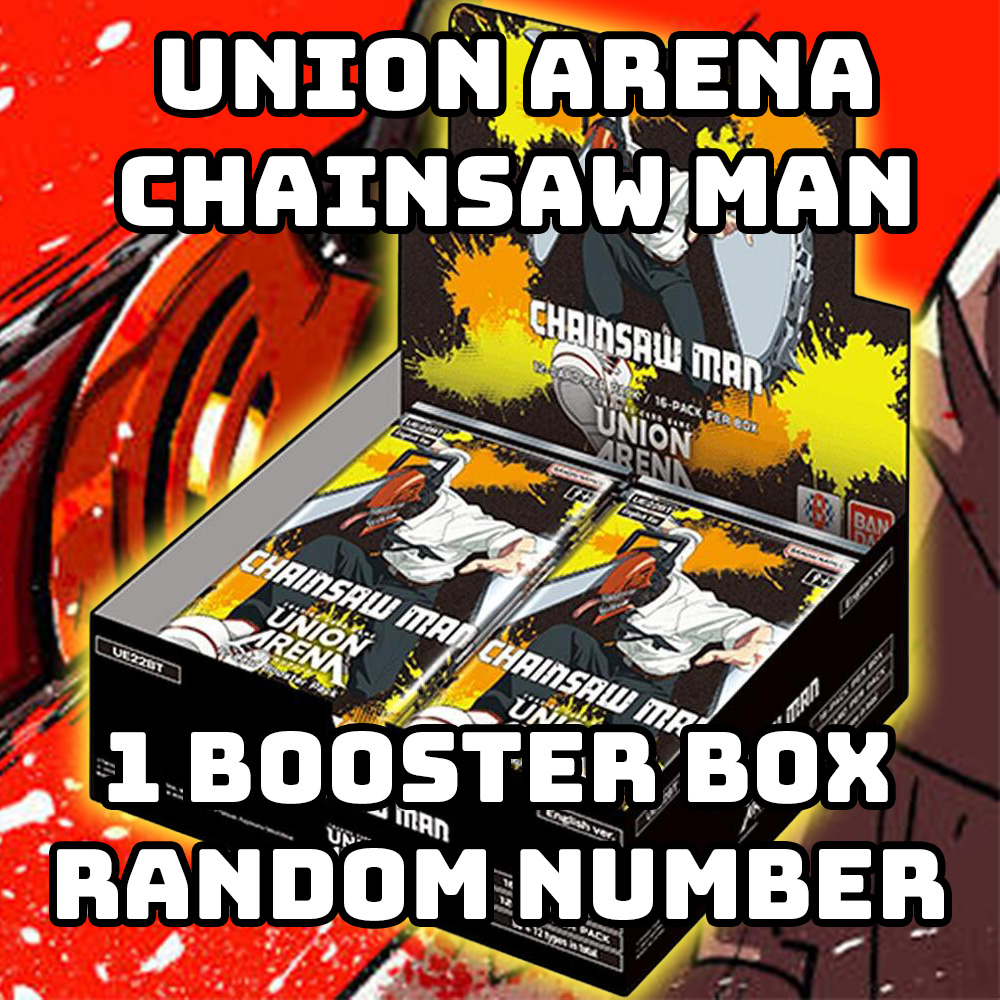 2026 Union Arena Chainsaw Man (UE22BT) 1 Booster Box Break Random SERIAL #19
