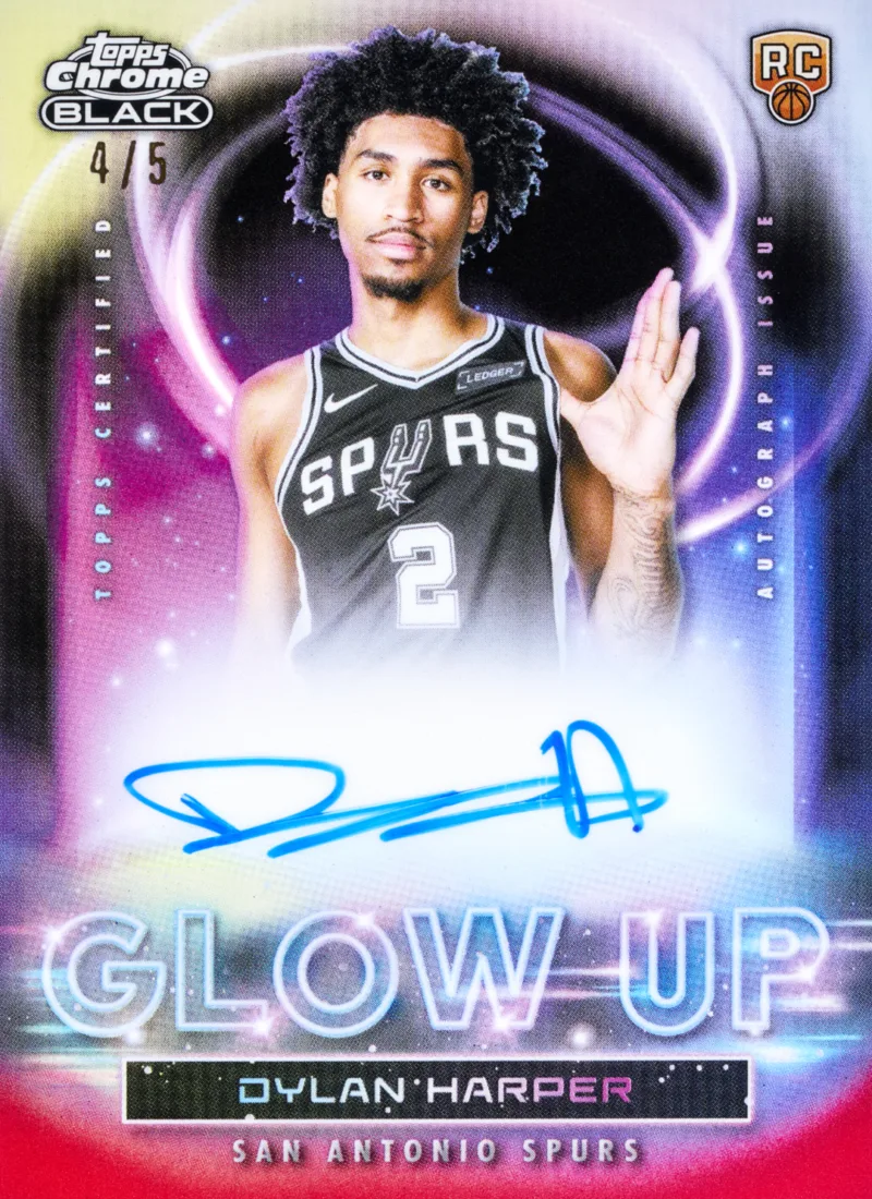 2025-26 Topps Chrome Black Basketball Hobby 8 Box Full Case NBA Pick Your Player PYP #01 Bounties! Thursday Release!