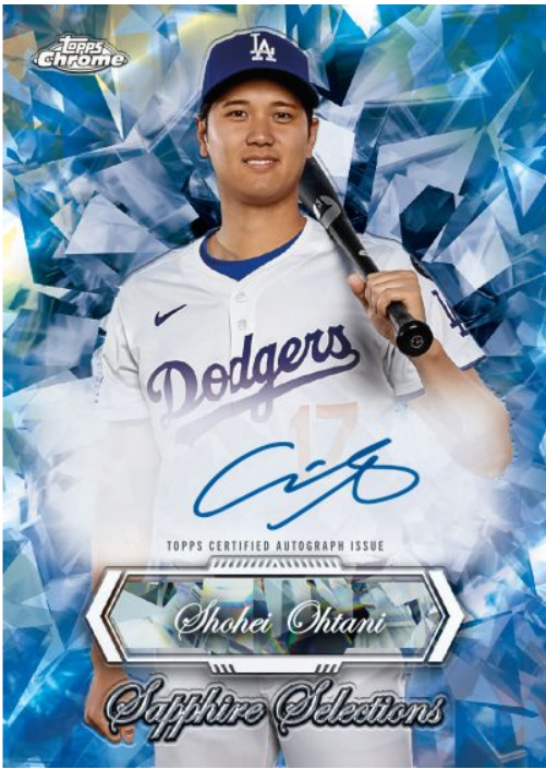 *2026 Topps Chrome Sapphire MLB 2 Box Random Team #13