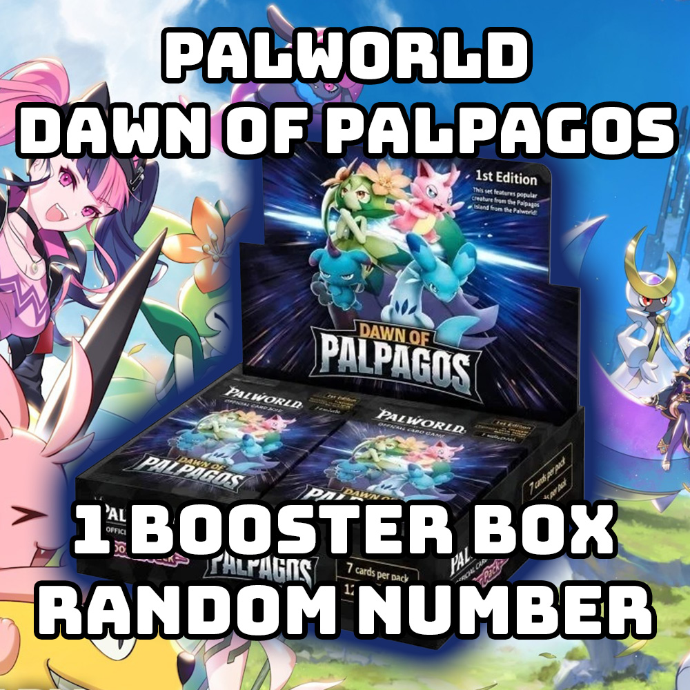 2026 Palworld Card Game - Dawn of Palpagos (BP01) 1 Booster Box Random Number #04