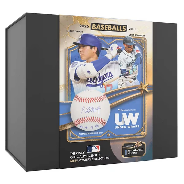 2026 FANATICS UNDERWRAPS Baseballs Volume I 6 Box HALF CASE Random Team Break #23