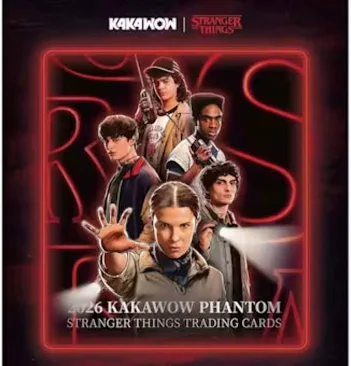 ****2026 Kakawow Phantom Stranger Things Hobby 5 Box Half Case Random Serial #03 (POP STORE TURNED UPSIDE DOWN!)