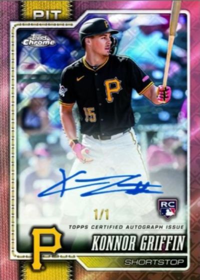 2026 Topps Chrome Logofractor Half Case (10 Box) Random Team Break #08