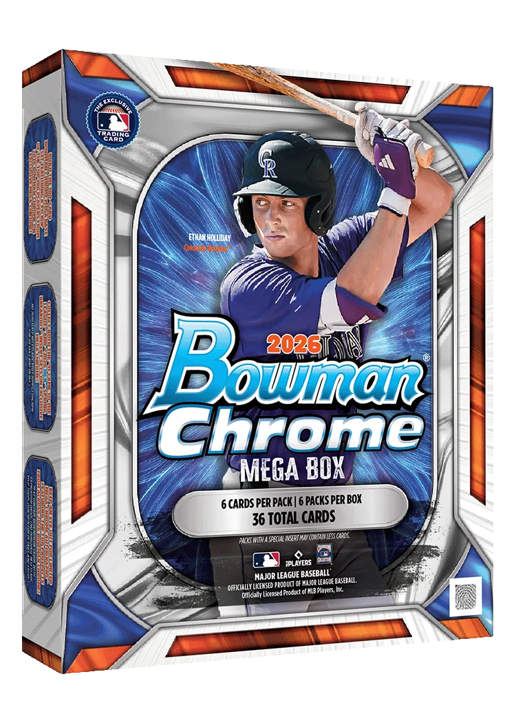 2026 Bowman Chrome Baseball Mega 20 Box Full Case Pick Your Team Break #06 BREAKS ON LITE!