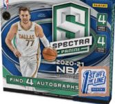 **2020-2021 Panini Spectra Basketball First off the Line 1 Box Random Team Break #3 (Holiday Special)